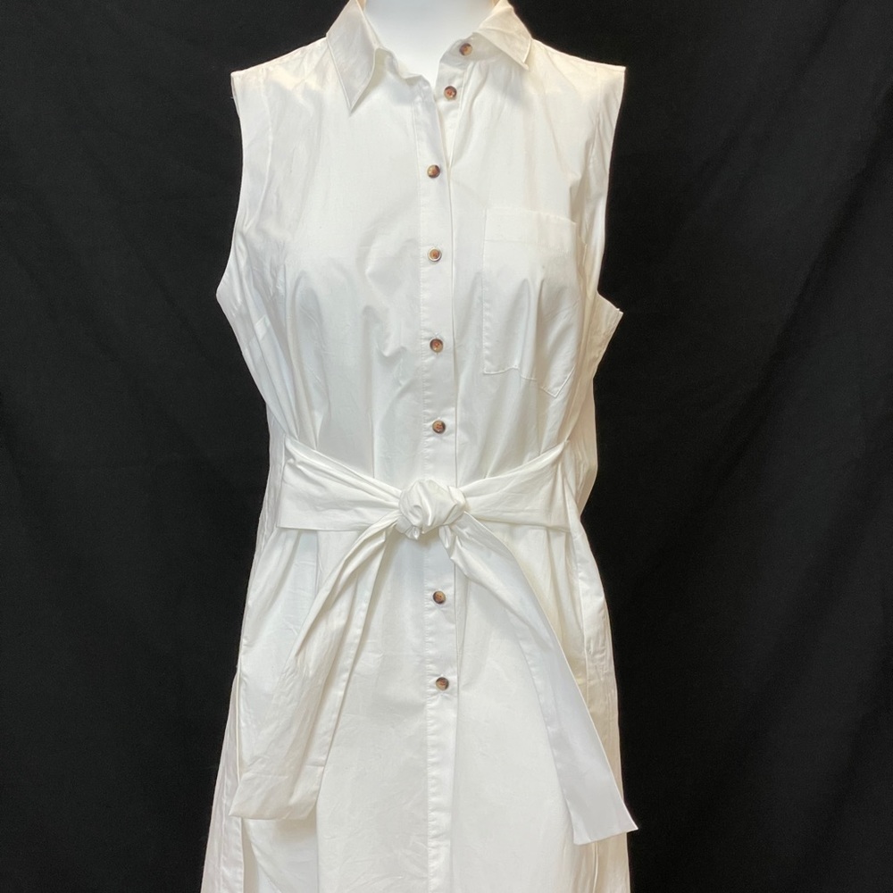 Anthropologie NWOT Maeve tie-front cotton blouse